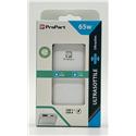 CARICA RETE PD 65W 1TYPE-C + 1USB ULTRASLIM WHITE