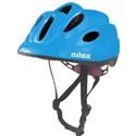 CASCO BAMBINO CON LUCE LED LIGHT BLUE