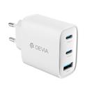 CARICA RETE PD 65W GAN 2TYPE-C + 1 USB WHITE