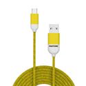 CAVO DATI MICROUSB - USB 1,5MT YELLOW