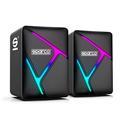 SPEAKERS GAMING SPARCO HEADLIGHT SPSPEAKERS BLACK