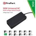 ALIMENTATORE NOTEBOOK UNIVERSALE MULTI-VOLTAGGIO 15-20V 90W