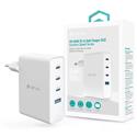 CARICA RETE PD 100W GAN 3TYPE-C + 1 USB WHITE