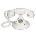 TELEFONO FISSO VINTAGE 10 BIANCO