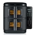 FRIGGITRICE AD ARIA S-FRY DUO STACK 11LT. 2800W FR2468 BLACK