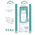 CARICA RETE 2.1A 1USB FAST WHITE