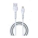 CAVO DATI LIGHTNING - USB 1MT 2.1A WHITE