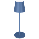 LAMPADA LED DA TAVOLO AGATA NUANCES RIC. DIMM. TOUCH IP54 BLU PASTELLO