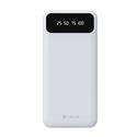 POWER BANK 10.000MAH C/4 CAVI C/DISPLAY WHITE