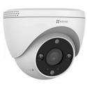 INTERNET CAMERA DA ESTERNO DOME H4 3K 2MP C/ LUCE STROBO E SIRENA 3MP I.A.
