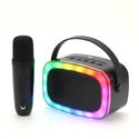 PARTY SPEAKER BLUETOOTH KARA-OK USB/MICROSD/AUX + MICROFONO WIRELESS BLACK