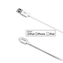 CAVO DATI LIGHTNING MFI - USB 2MT WHITE