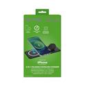 CARICA RETE WIRELESS 2 IN 1 MAGFOLD2IN1 FAST 15W BLACK
