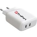 CARICA RETE PD 35W 2TYPE-C WHITE