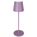 LAMPADA LED DA TAVOLO AGATA NUANCES RIC. DIMM. TOUCH IP54 LILLA PASTELLO