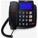 TELEFONO FISSO BRAVO 90 LCD NERO