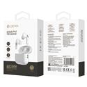 AURICOLARI BLUETOOTH STEREO PRO2 TWS 5.3 EM058 CARICA WIRELESS WHITE