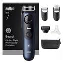RASOIO ELETTRICO BEARDTRIMMER 7 BT7520 BATTERIA 40 2 CM BAGNATO E SECCO NERO, BLU