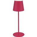 LAMPADA LED DA TAVOLO AGATA RIC. DIMM. TOUCH IP54 ROSSA