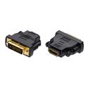 ADATTATORE DVI (24+1) MASCHIO/HDMI FEMMINA ECDB0