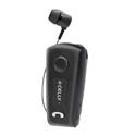 AURICOLARE BLUETOOTH MONO BHCLIP RETRATTILE BLACK
