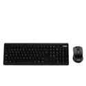 TASTIERA MULTIMEDIALE USB 105P + MOUSE WIRELESS 1000 DPI BLACK