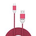 CAVO DATI MICROUSB - USB 1,5MT PINK