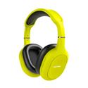 CUFFIA BLUETOOTH STEREO CON MICROFONO GIALLO FLUO