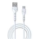 CAVO DATI TYPE-C - USB 1MT 2.1A WHITE