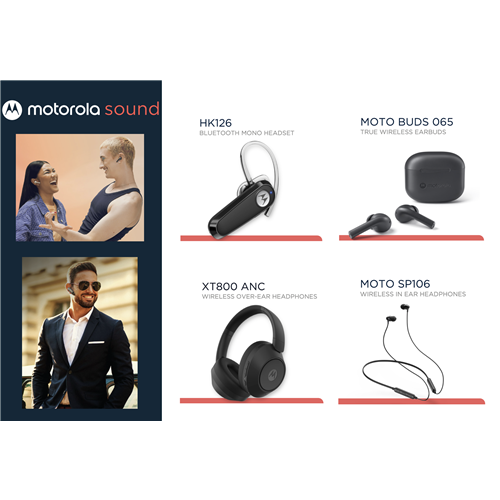 MOTOROLA AURICOLARI/CUFFIE BLUETOOTH