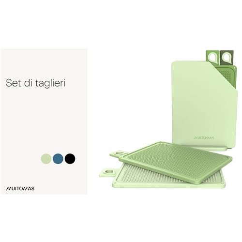 MUITOMAS SET TAGLIERI DA CUCINA