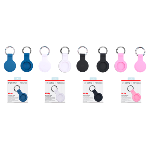 CELLY CUSTODIE SILICONE PER APPLE AIRTAG