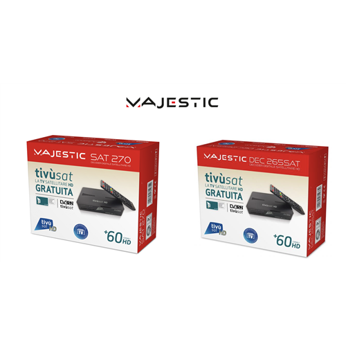 MAJESTIC DECODER TIVU SAT