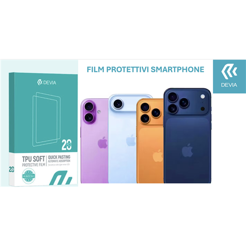 DEVIA FILM PROTETTIVI DISPLAY SMARTPHONE PER PLOTTER